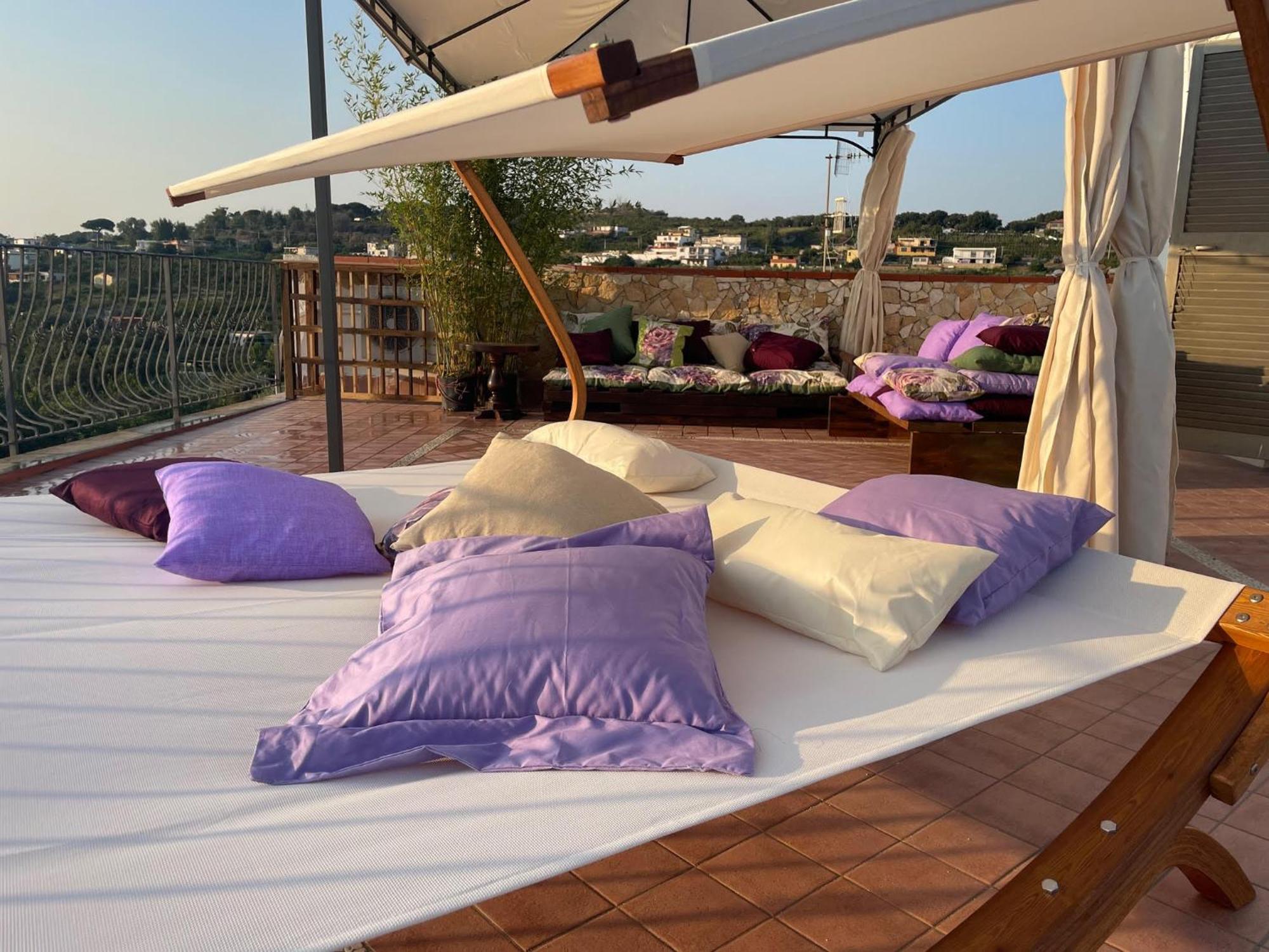 Domus Parva - Villa Con Bio-Piscina, Spa Privata E Appartamenti Panoramici Bacoli Dış mekan fotoğraf
