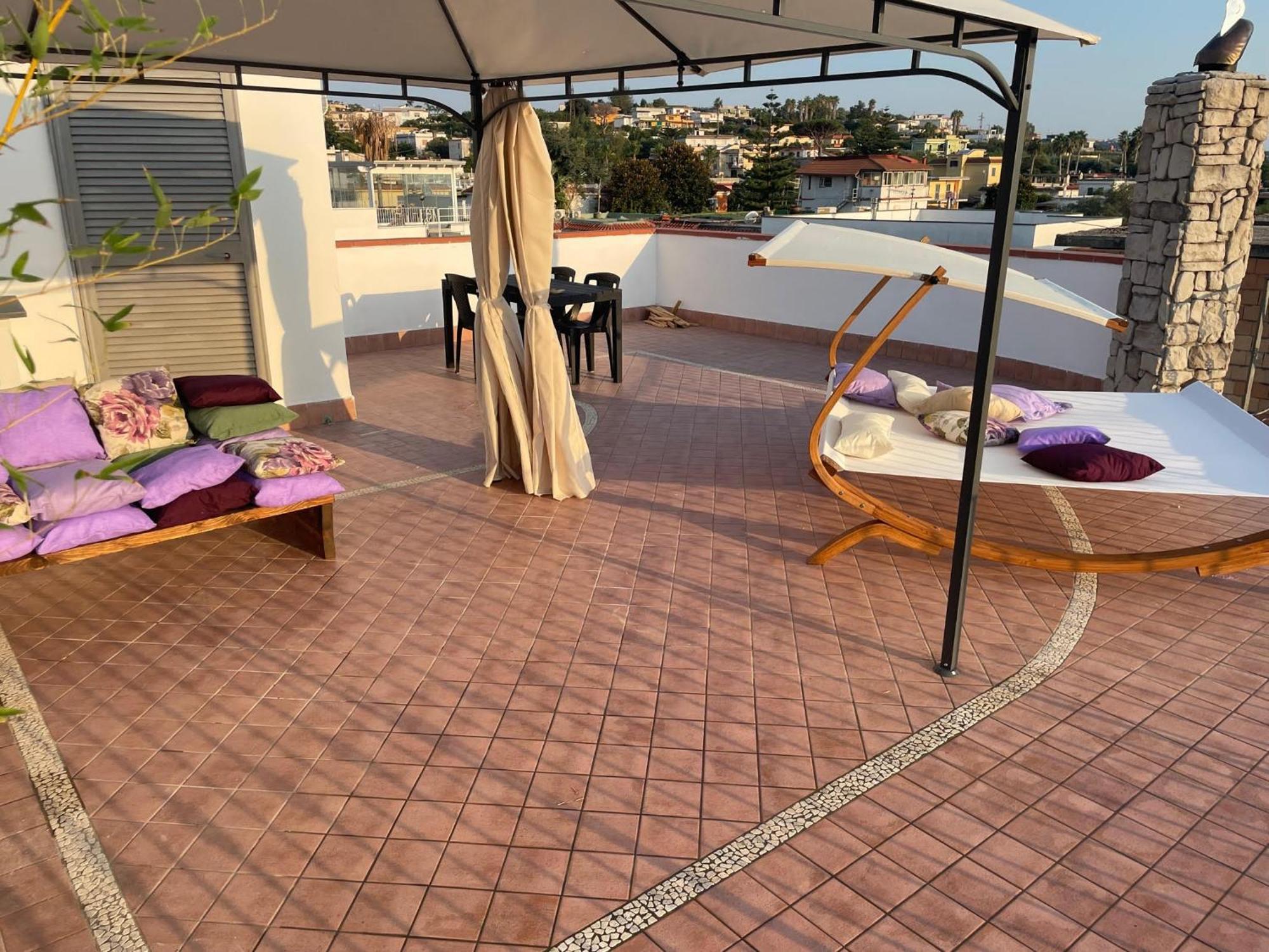 Domus Parva - Villa Con Bio-Piscina, Spa Privata E Appartamenti Panoramici Bacoli Dış mekan fotoğraf